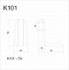 Крючок K101CP.7 (50)